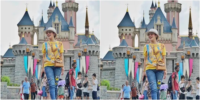 Lebaran di Hongkong Bareng Keluarga, Syahrini Kunjungi Disneyland Lebaran di Hongkong Bareng Keluarga, Syahrini Kunjungi Disneyland