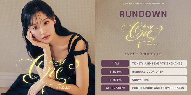 Get Closer to Kim Ji Won, Check the Event Rundown for the 'Be My One' Fan Meeting in Jakarta