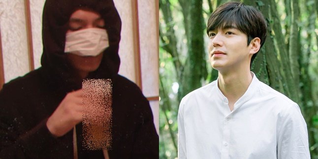 Lee Min Ho Drinks While Wearing a Mask, Netizens Confused and Laughing