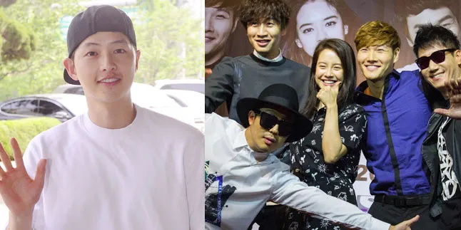 Lepas Kangen, Song Joong Ki Peluk Hangat Member 'Running Man' Lepas Kangen, Song Joong Ki Peluk Hangat Member 'Running Man'