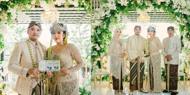 After Being Single, Roby Geisha Officially Marries Hanna Hanifa - Looks Enchanting in Sundanese Traditional Attire