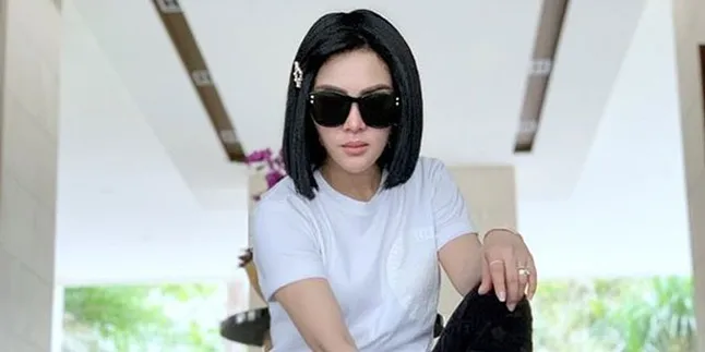 Lepas Perban, Begini Kondisi Syahrini Setelah Kaki Tertimpa Lemari