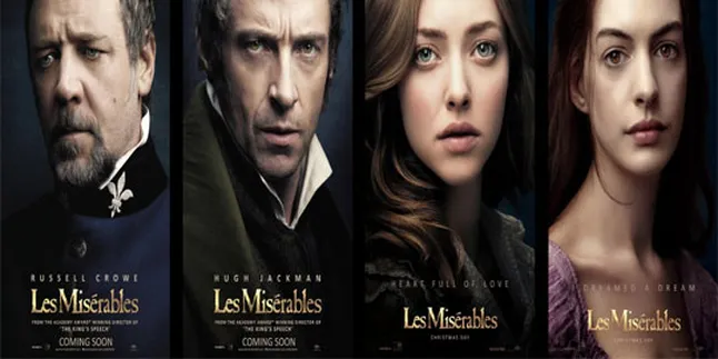 'LES MISERABLES' Rilis Poster Internasional