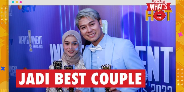 Lesti Dan Rizky Billar Borong 6 Piala Di Infotainment Awards, Kaget Raih Best Couple