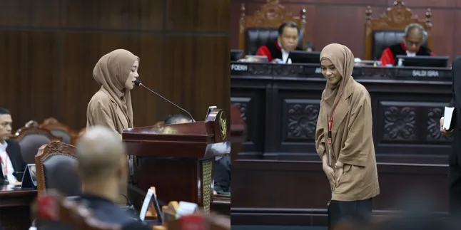 Lesti Kejora Reveals Complete Chronology of Yoni Dores' Legal Notice in Front of the Constitutional Court Judge