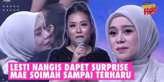 Lesti Cries Receiving Birthday Surprise, Soimah Also Moved While Offering This Prayer