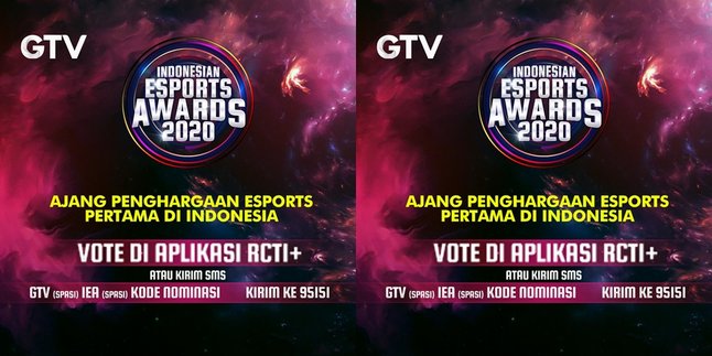 Lewat Indonesian Esports Awards, GTV Gelar Ajang Penghargaan Esport Pertama di Indonesia