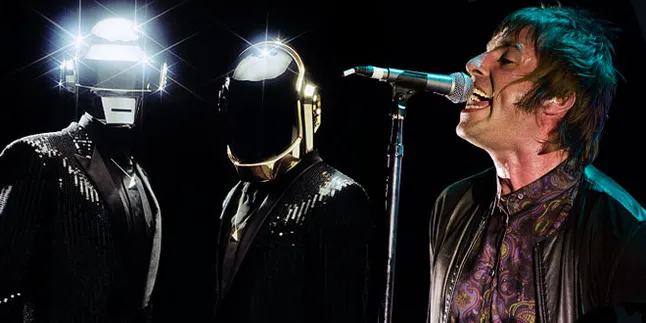 Liam Gallagher: Lepas Helm Sialan Itu, Daft Punk!