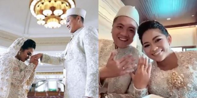 Liana Jhonlin Officially Marries Putra, Friends Congratulate Online