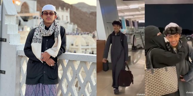 Holiday from Studying in Yemen, 7 Portraits of Attaya Bilal, Umi Pipik's Son Returning to Indonesia - Focused on His Long Hair