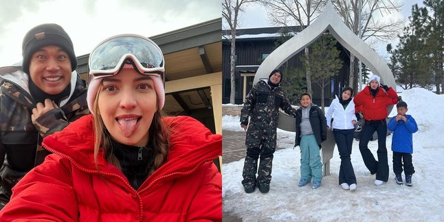 End-of-Year Vacation, Here are 7 Styles of Nia Ramadhani and Family in America that Caught Attention
