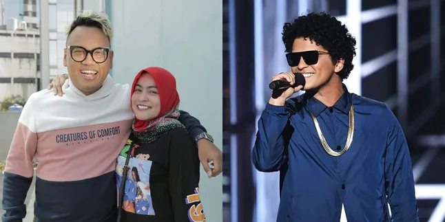 Liburan ke Amerika, Uya Kuya Ajak Keluarga Nonton Konser 24K Magic Bruno Mars