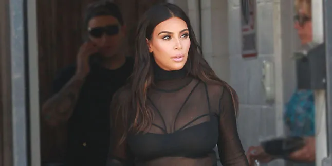 Liburan ke Pantai Miami, Kim Kardashian Piknik Bareng North West