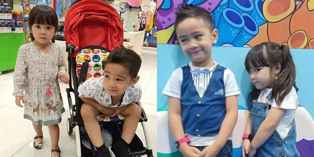 Lihat Gempi Nyanyi Bareng Gisella Anastasia di Panggung, Rafathar Berkaca-Kaca