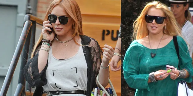 Lindsay Lohan Unggah Foto Bugil di Instagram Lindsay Lohan Unggah Foto Bugil di Instagram
