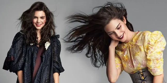 Lingerie Merah Kendall Jenner Sukses Pukau Semua Mata di VS Show