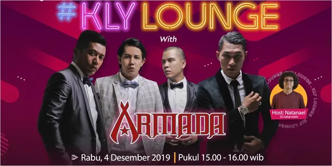 Live Streaming #KLYLounge Bareng ARMADA, Jangan Lupa Tonton Ya! Live Streaming #KLYLounge Bareng ARMADA, Jangan Lupa Tonton Ya!