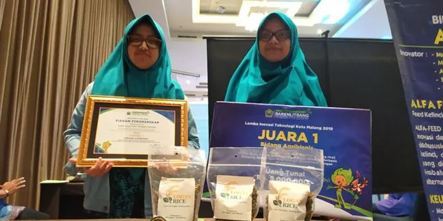 Logan Rice, Beras dari Ganyong dan Bayam Hasil Karya Siswi MTs Malang