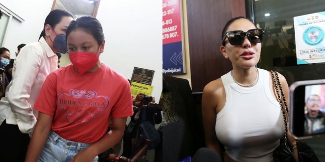 Lolly Undergoes Examination at South Jakarta Metro Police, Her Appearance Draws Attention