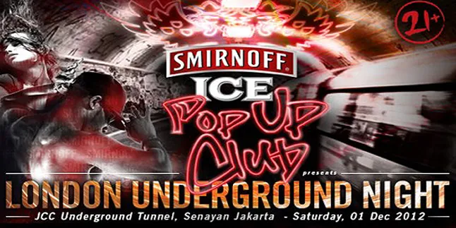 London Underground Night, Party Ala Stasiun Kereta Bawah Tanah