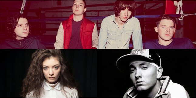 Lorde, Arctic Monkeys, dan Eminem Siap 'Ngamuk' Bareng!