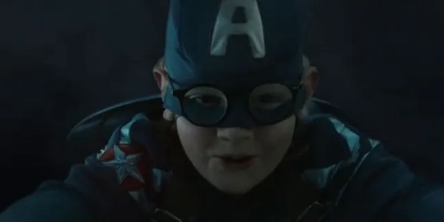 Lucunya Captain America Versi Anak-Anak!