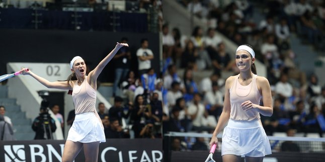 Luna Maya Competes in Sport Party Tennis Without Accompanied by Maxime Bouttier, Here's the Reason