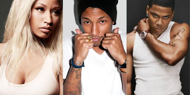 Luncurkan Video Musik, Nelly Usung Nicki Minaj dan Pharrell Williams