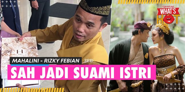 Mahalini & Rizky Febian Officially Become Husband and Wife, Ustaz Maulana Reveals the Dowry and the Serene Atmosphere of the Wedding Ceremony