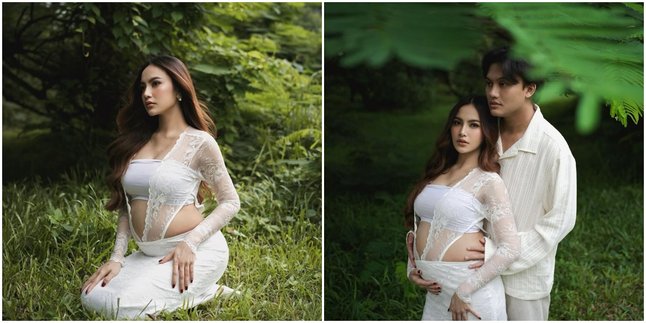 Mahalini Showcases Elegant Maternity Shoot, Reveals Struggles Behind First Pregnancy