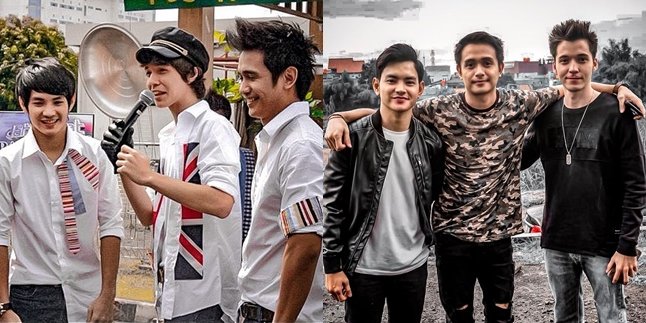 Playing Together in 'ANAK BAND', Here are 9 Photos of The Junas Monkey Reunion who Now Both Have Wives