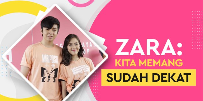 Acting in a Movie Together, Adhisty Zara is Not Afraid of Falling in Love with Angga Yunanda