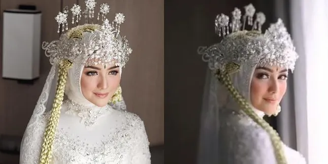Makeup Citra Kirana Saat Akad Nikah, Dari Dekat Flawless Banget