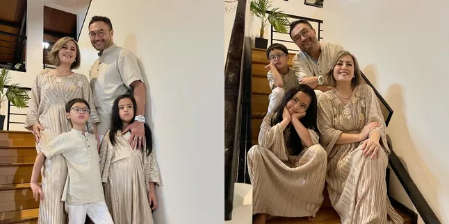 Makin Cantik dan Ganteng, Ini 7 Potret Anak Kembar Cynthia Lamusu dengan Surya Saputra