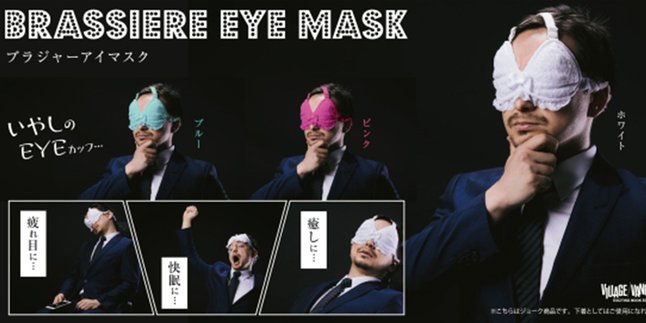 Makin Nyeleneh, Jepang Rilis Masker Mata Bentuk Bra