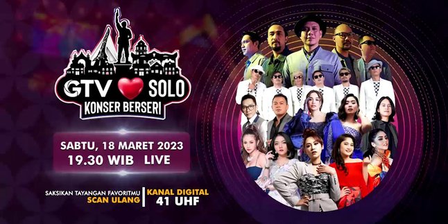 Malam Ini! Padi Reborn, Tipe-X, Happy Asmara Hingga Syahiba Saufa Tampilkan Panggung Musik Penuh Cinta di Konser Berseri GTV