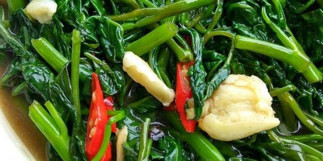 Manfaat Kangkung untuk Kesehatan, Atasi Anemia - Penyakit Kuning