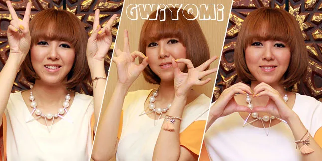 Manis Sederhana Si Cantik Hari, Penyanyi Gwiyomi Manis Sederhana Si Cantik Hari, Penyanyi Gwiyomi