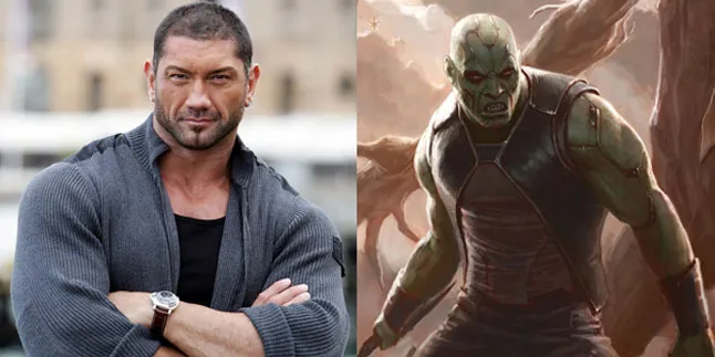Mantan Pegulat Main di Film Superhero 'GUARDIAN OF THE GALAXY'