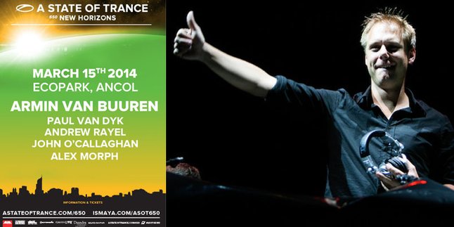 Maret 2014, Armin van Buuren Siap Bikin Jakarta Berdansa