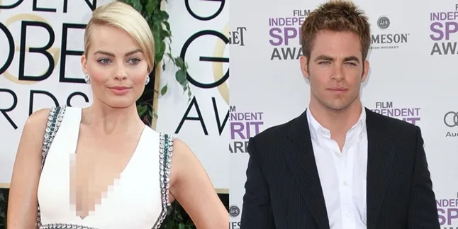 Margot Robbie Ajari Chris Pine Beradegan Mesra di Kamar Mandi