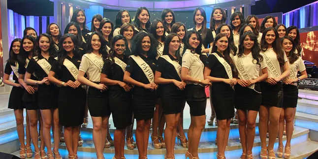 Maria AS Rahajeng Dari Sulawesi Barat Jadi Miss Indonesia 2014