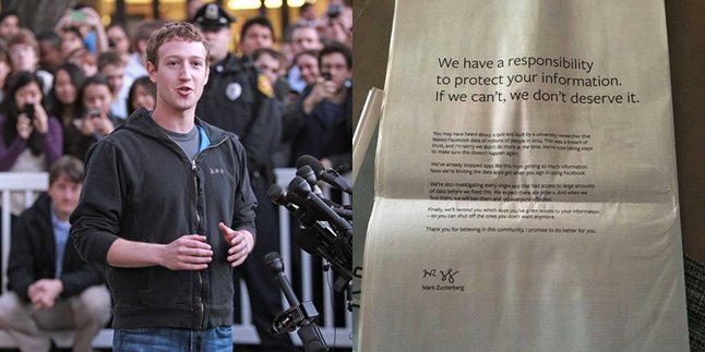 Mark Zuckerberg Minta Maaf Lewat Iklan Koran!