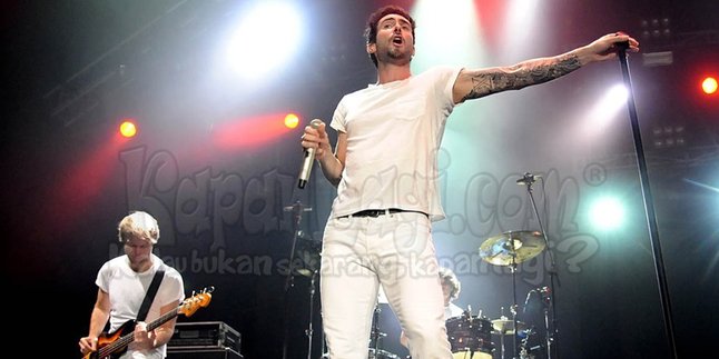 September 2015, Maroon 5 Gelar Konser di Indonesia Lagi!