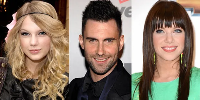 Maroon 5, Carly Rae Jepsen Belum Mampu Kejar Taylor Swift