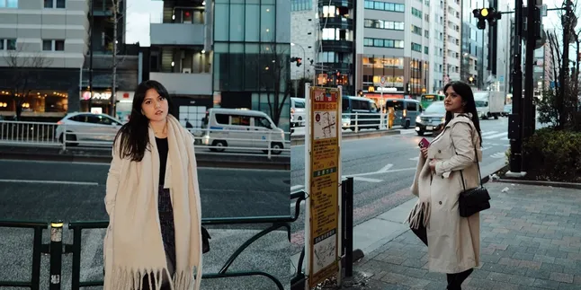 Marsha Aruan Appears Stunning in Japan, Netizen Comments Flooded with Praise