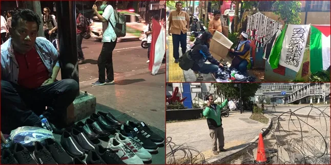 Cuek Abis! 5 Pedagang Ini Tetap Jualan Santai di Tengah Demo 22 Mei Cuek Abis! 5 Pedagang Ini Tetap Jualan Santai di Tengah Demo 22 Mei