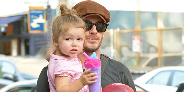 [FOTO] Tato Minion David Beckham, Hasil Karya Si Kecil Harper