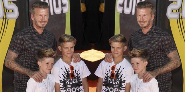 Masih Kecil, Putra David Beckham Sudah Piawai Jadi Model