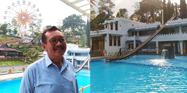 Still Well-Maintained, the Slides in Selecta Batu Swimming Pool are Almost a Century Old